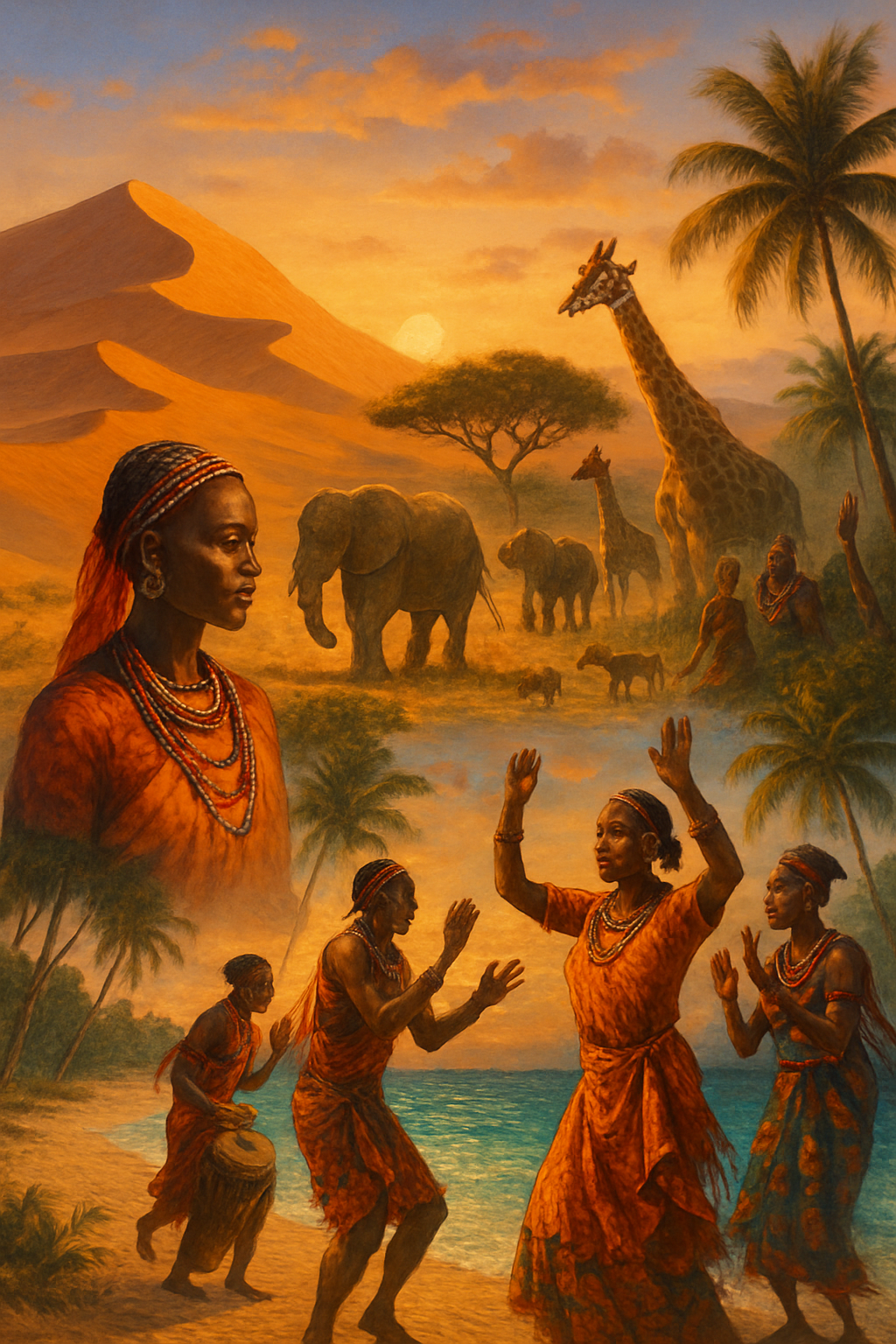 Embarque em uma jornada visual pela frica onde as vastas dunas do Saara se encontram com as ondas azulturquesa das praias de Zanzibar Capture a essnci-1